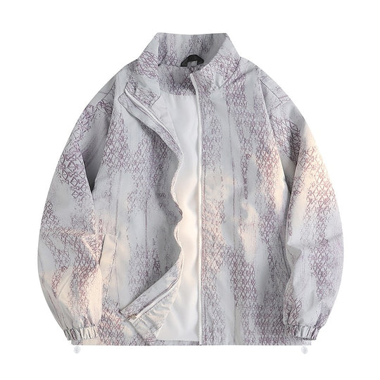 Damen Leichte Windjacke mit elastischen Bündchen von EB