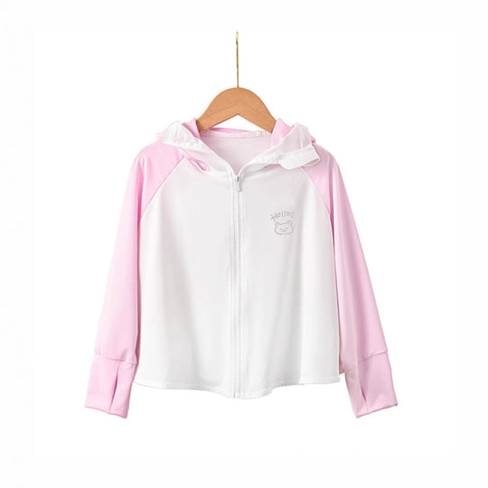 Damen UV-Schutzjacke mit Kapuze und atmungsaktivem Material EB