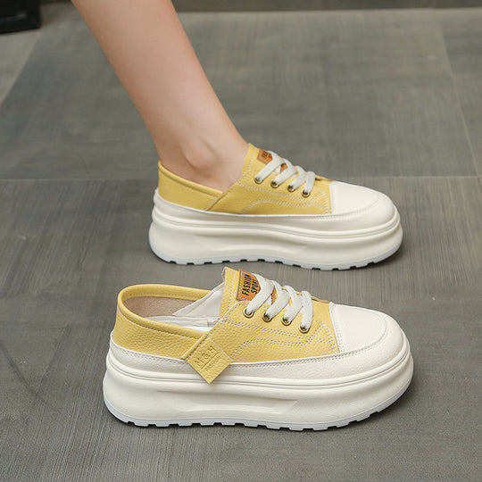 Damen Chunky Sneakers mit trendiger Plateausohle EB