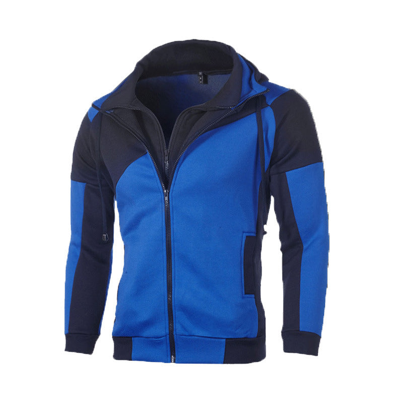 Herren funktionale Sportjacke mit hohem Kragen EB