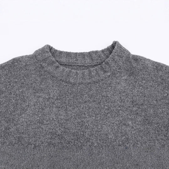 Damen oversized Pullover aus hochwertiger Baumwollmischung mit luxuriösem Tragegefühl EB
