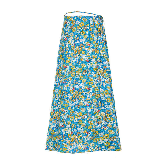Damen Bandeau-Oberteil mit floralem Muster und geflochtenem Detail EB