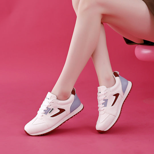 Damen Sportliche Sneaker mit atmungsaktivem Obermaterial und dämpfender Sohle EB