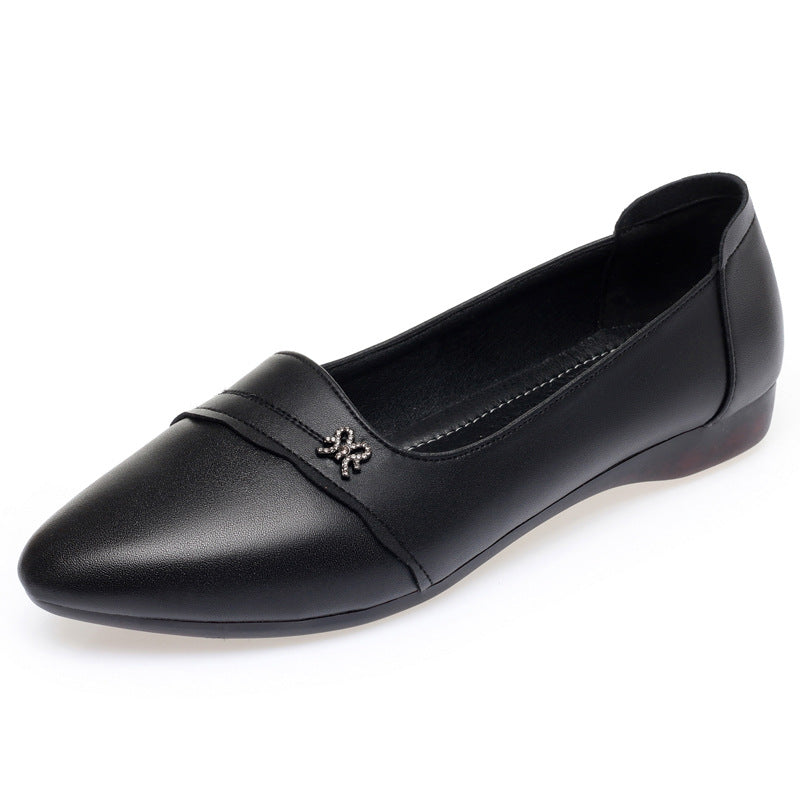 Damen Elegante Ballerinas mit modischem Schleifen-Detail und rutschfester Sohle EB