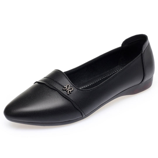 Damen Elegante Ballerinas mit modischem Schleifen-Detail und rutschfester Sohle EB