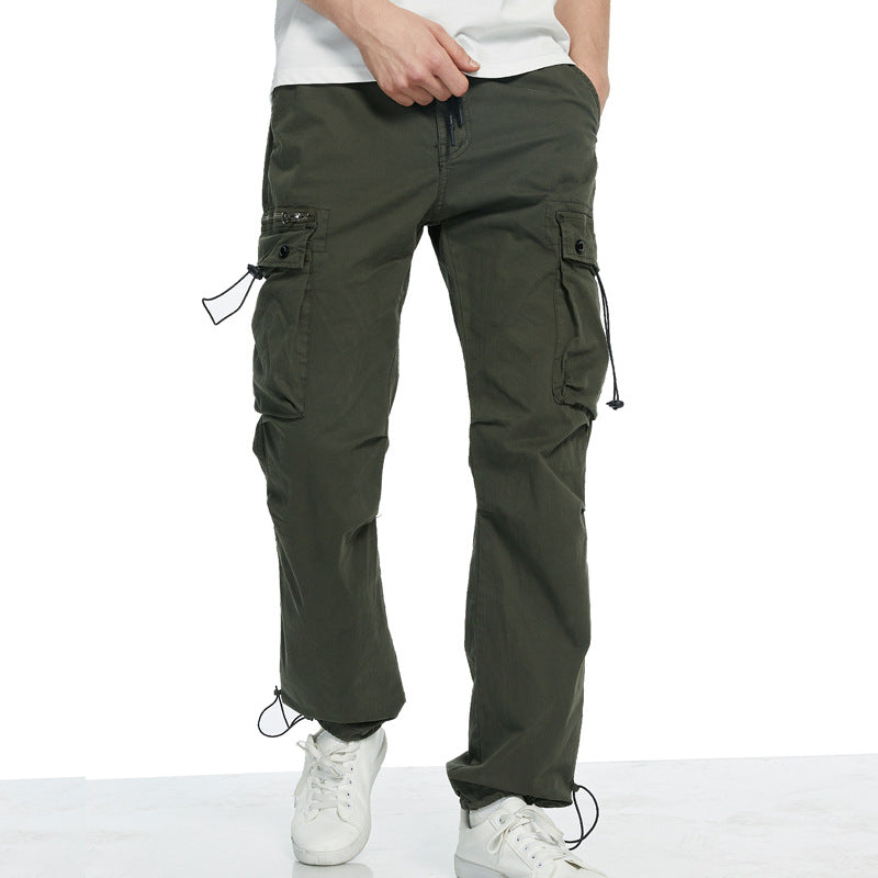 Herren Cargo-Hose mit praktischen Seitentaschen und verstellbarem Bund EB