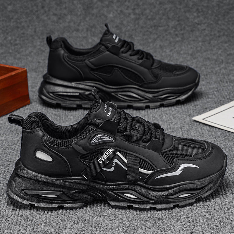 Damen Sportliche Chunky Sneakers mit atmungsaktivem Obermaterial und dämpfender Sohle EB