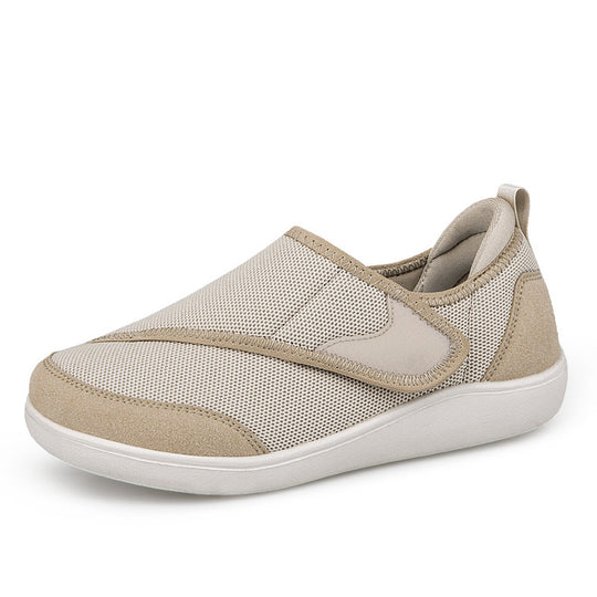 Damen Slip-On Sneakers mit flexiblem Design und atmungsaktiver Obermaterialstruktur EB