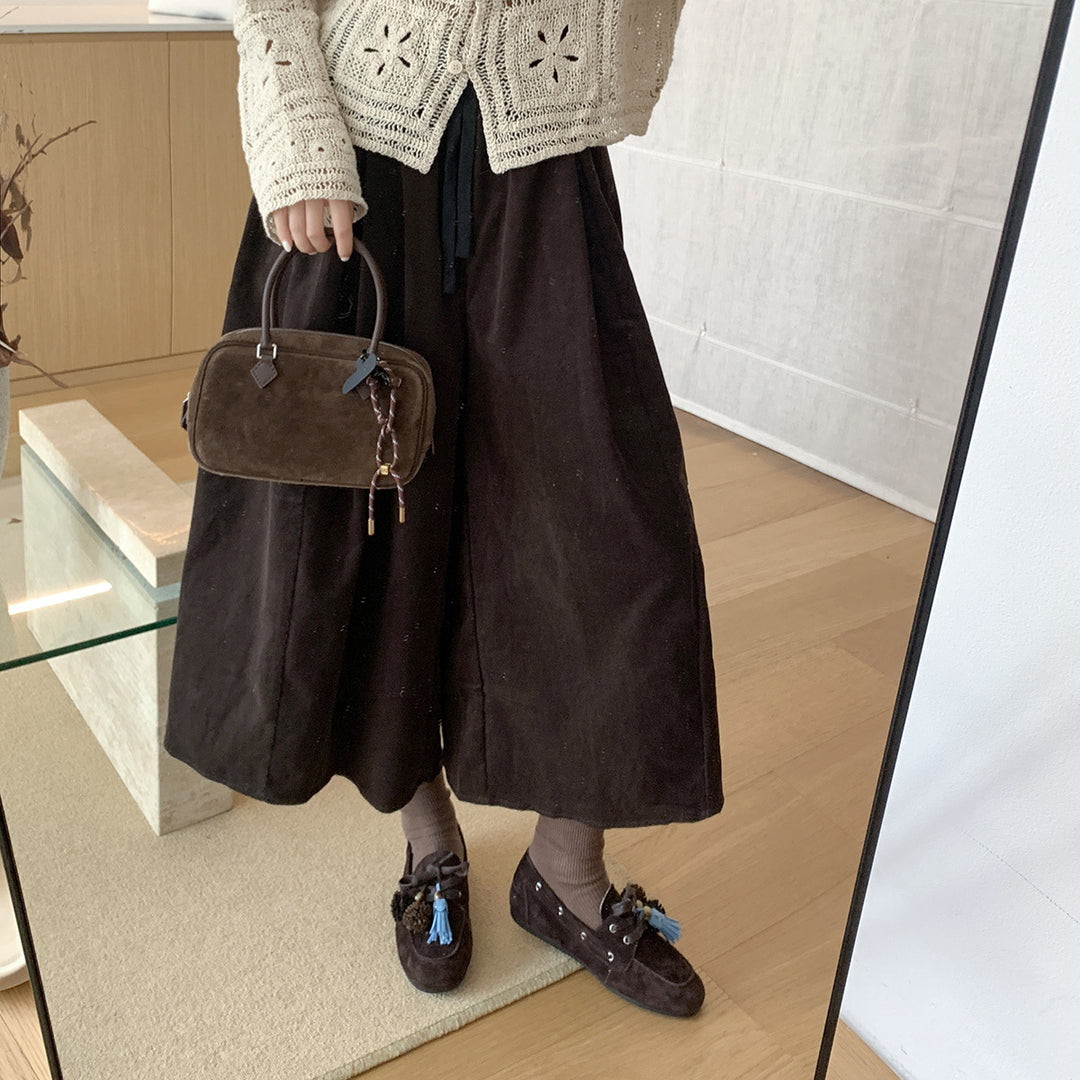 Damen Mokassins mit modischen Quasten und eleganter Lederausstattung EB