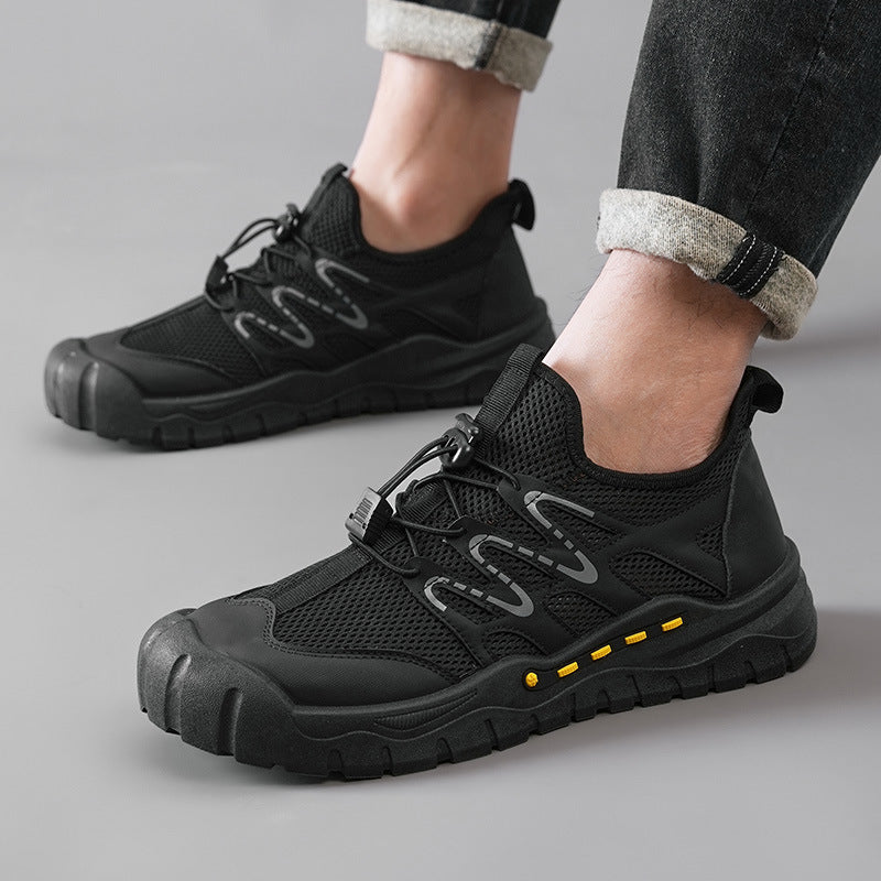 Damen Sportliche Wasserschuhe mit atmungsaktiver Oberflächenstruktur und rutschfester Sohle EB
