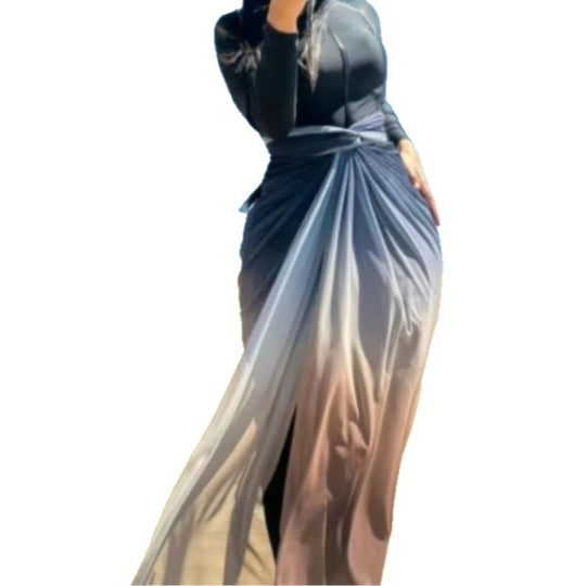 Damen eleganter Strandüberwurf EB