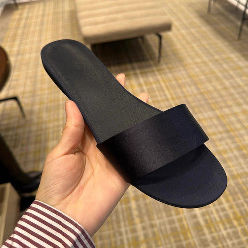 Damen Flache Slipper mit klassischem Riemendesign EB