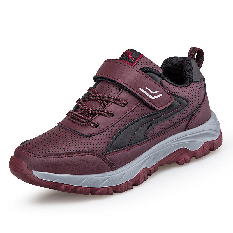 Damen Sportliche Velcro Sneakers mit atmungsaktivem Obermaterial EB