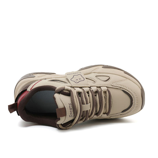Damen Sportliche Chunky Sneakers mit atmungsaktiver Mesh-Oberfläche und dämpfender Sohle EB