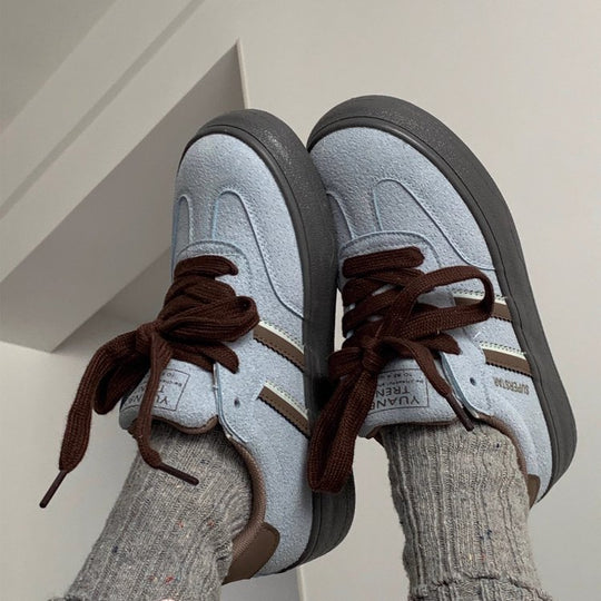 Damen Sportliche Lifestyle-Sneaker mit dämpfender Sohle und modischem Design EB