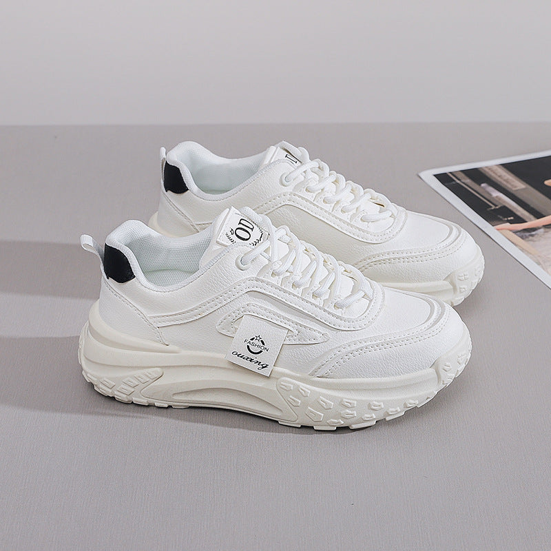 Damen Sportliche Chunky Sneakers mit atmungsaktivem Obermaterial und dämpfender Sohle EB