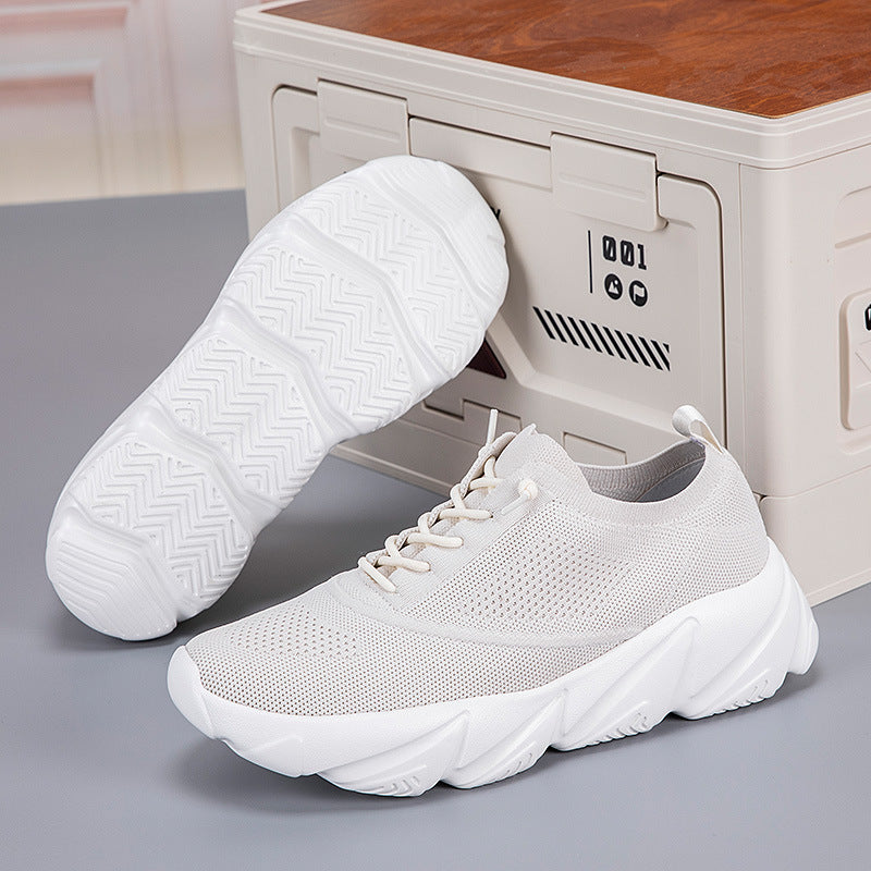 Damen Hochleistungs-Laufschuhe mit atmungsaktiver Mesh-Oberfläche und stoßdämpfender Sohle EB
