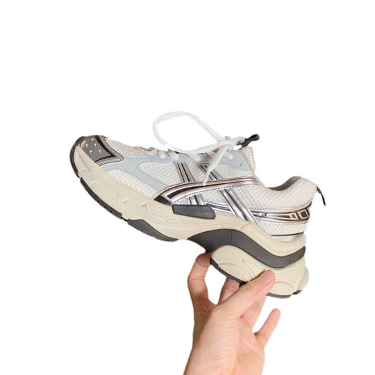 Damen Sportliche Sneakers mit atmungsaktiver Mesh-Oberfläche und komfortabler Dämpfung EB