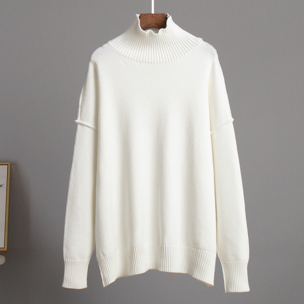 Damen Modischer Rollkragenpullover EB
