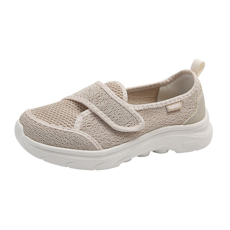 Damen Komfortable Slip-On Sneakers mit elastischem Einstieg EB