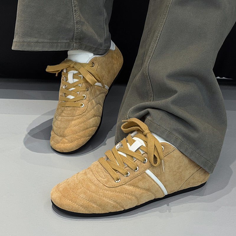 Damen Komfortable Lifestyle Sneakers aus Veloursleder EB