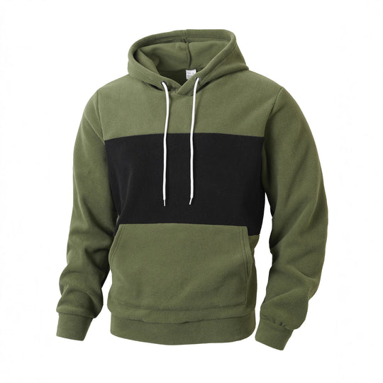 Herren Fleece-Hoodie mit innovativem Design EB