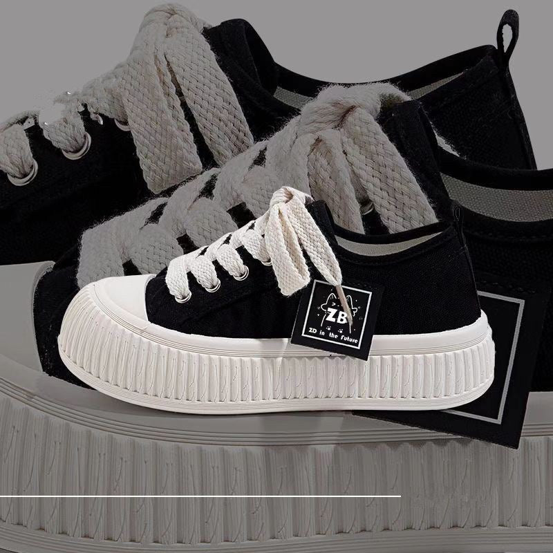 Damen Sneaker mit trendiger Plateau-Sohle und komfortablem Obermaterial EB