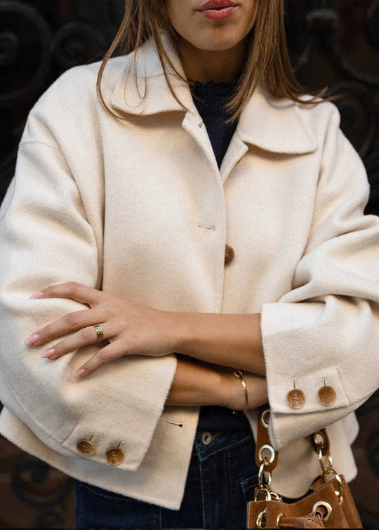 EB | Grace - Kurz geschnittene Wollmischjacke
