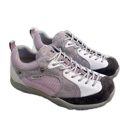 Damen Sportliche Freizeitschuhe mit atmungsaktivem Mesh-Obermaterial und rutschfester Sohle EB