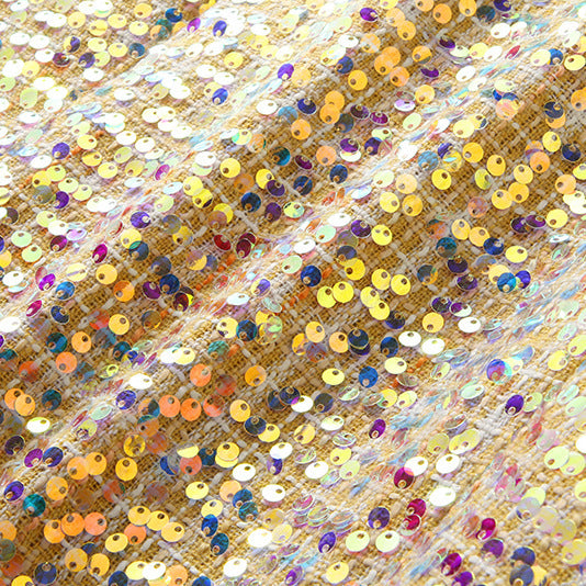 Damen Glamouröse Pailletten-Hose EB