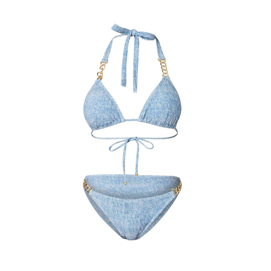 Damen Bikiniset mit Wrap-Rock EB