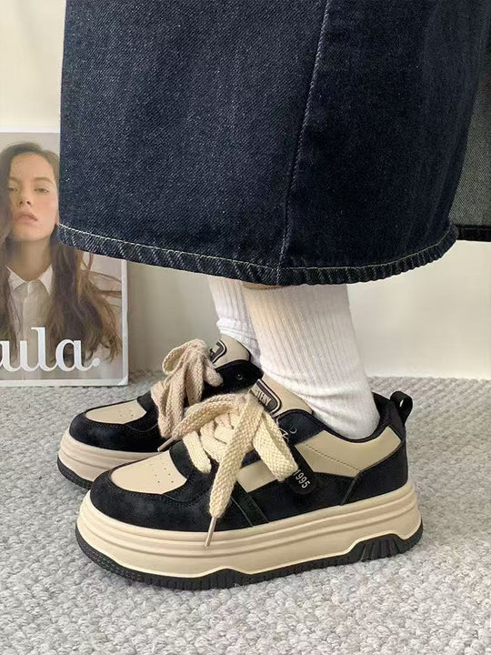Damen Chunky Sneaker mit bequemer Dämpfung und modischem Design EB