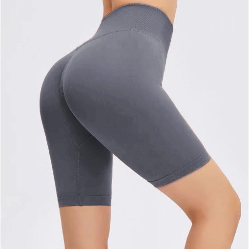 Damen Hochgeschnittene Sport-Bermudas mit Formgebung EB