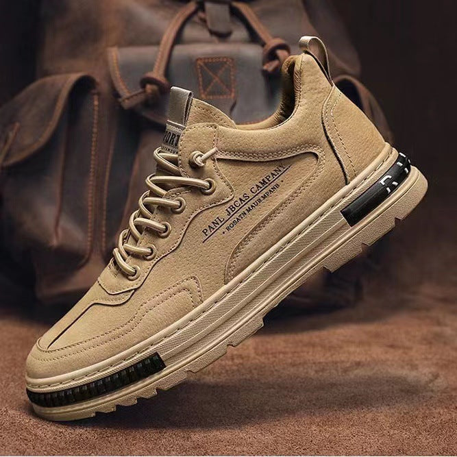 Damen modische High-Top Sneakers mit strapazierfähigem Obermaterial und elegantem Design EB