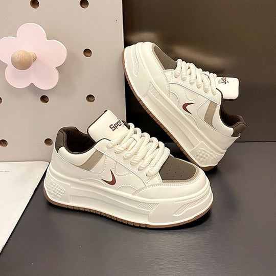 Damen modische Plattform-Sneaker mit innovativer Sohlenkonstruktion EB