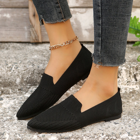 Damen Atmungsaktive Slip-On Ballerinas EB