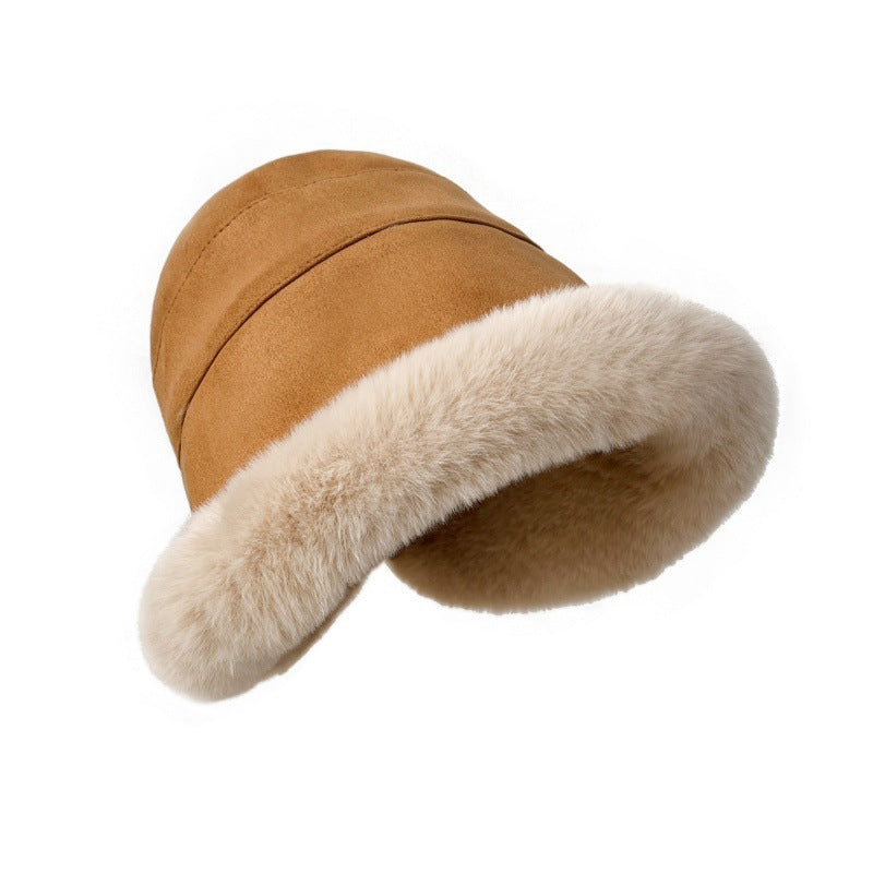 Damen Kuschelige und elegante Fellmütze EB