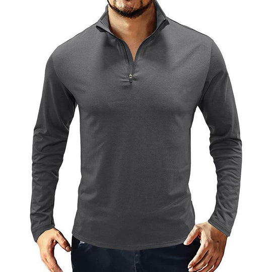 Herren Stehkragen Pullover EB