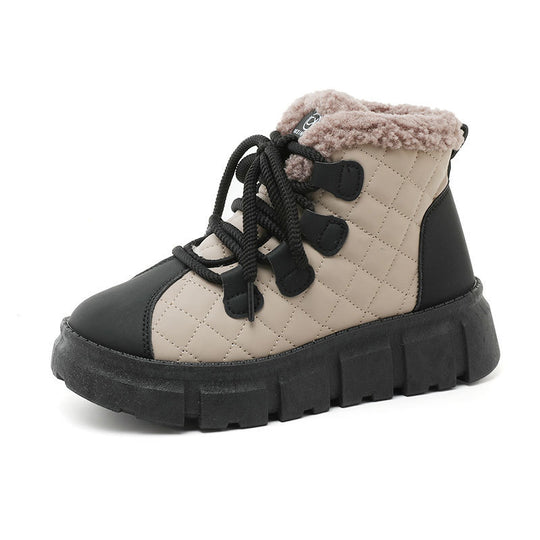 Damen Winterliche Stiefel mit kuscheligem Innenfutter und rutschfester Sohle EB