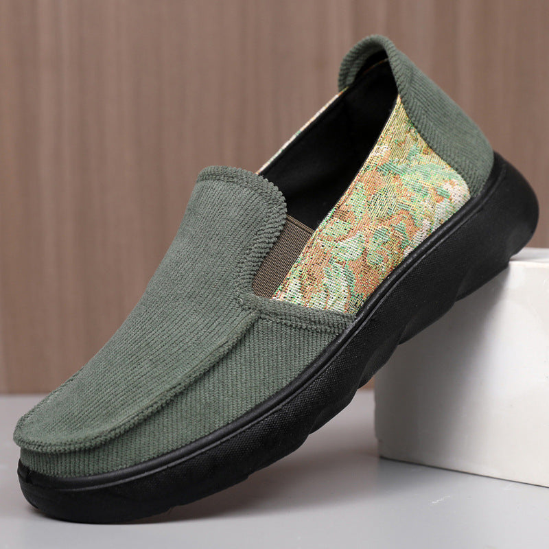 Damen Elegante Slip-On Freizeitschuhe mit atmungsaktivem Obermaterial und rutschfester Sohle EB