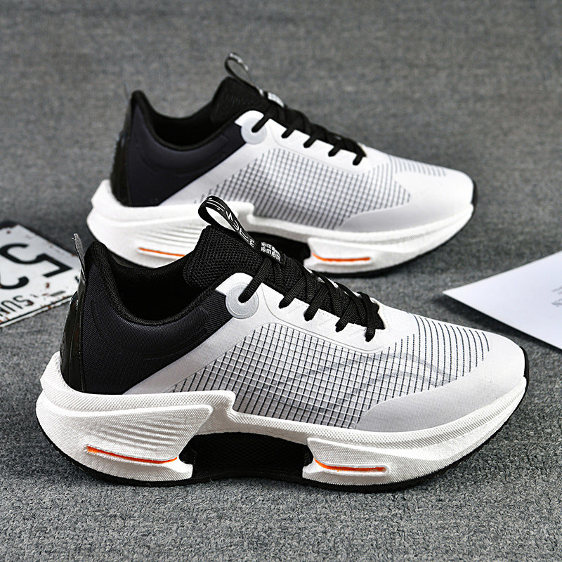 Unisex atmungsaktive Mesh-Runner mit gitterstruktur, stabilisierendem Mittelkeil und geteiltem Stabilisator EB