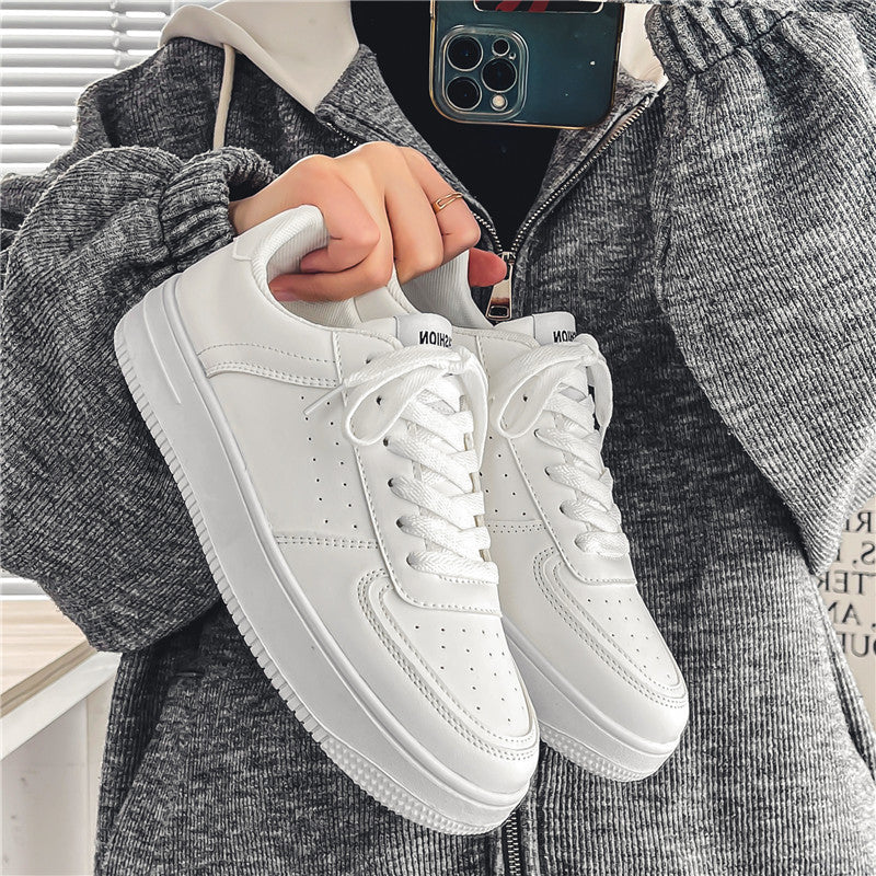 Damen Sneakers im klassischen Design mit perforiertem Obermaterial EB