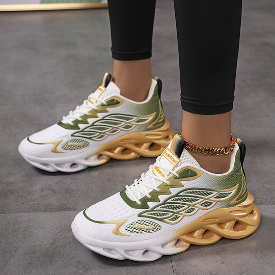 Damen Leichte und atmungsaktive Laufschuhe mit flexibler Sohle und innovativer Dämpfung EB
