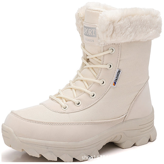 Damen Thermo-Winterstiefel mit isolierendem Futter und rutschfester Sohle EB