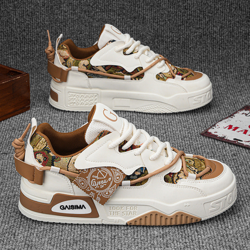 Damen sportliche Chunky-Sneaker mit einzigartigem Design und atmungsaktiver Sohle EB