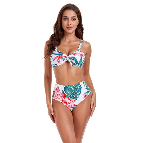 Damen Bikini-Set mit luftiger Strandhose EB