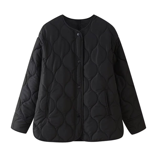 Damen Steppjacke mit zeitgemäßem Design und praktischen Seitentaschen EB