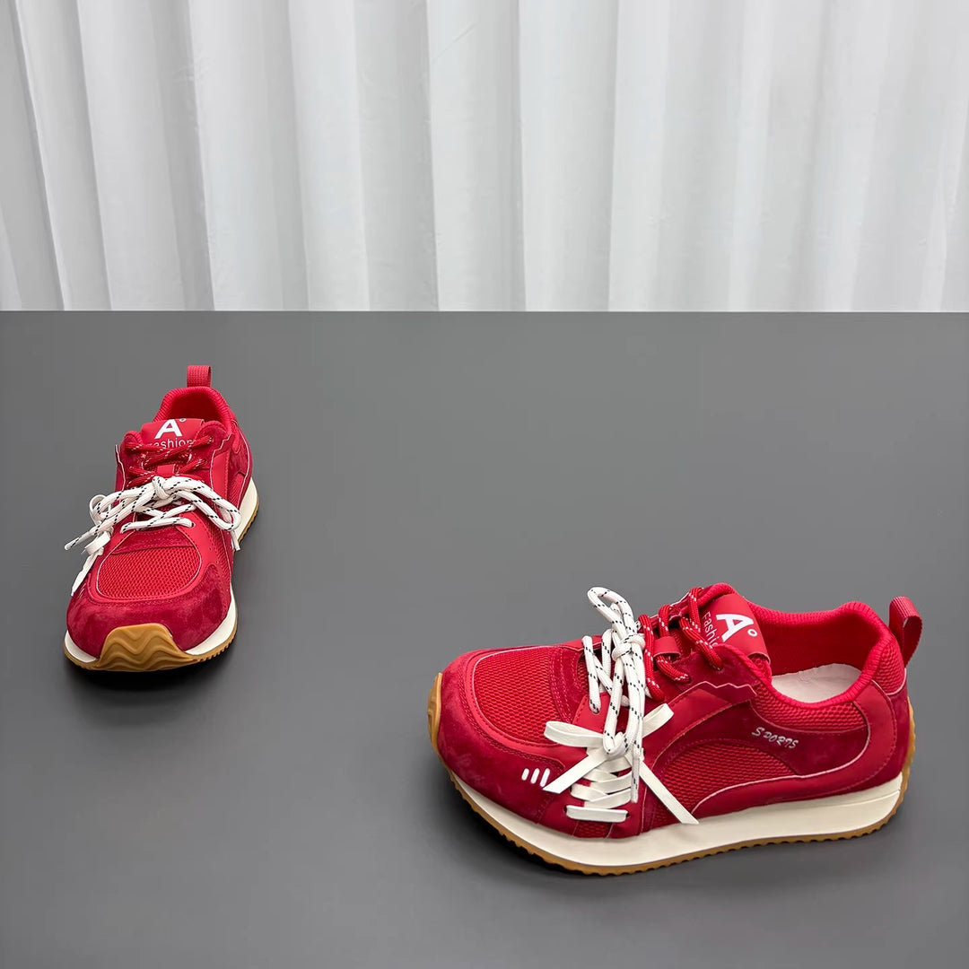 Damen Sportliche Sneaker mit innovativer Schnürtechnologie und atmungsaktiver Obermaterialkombination EB