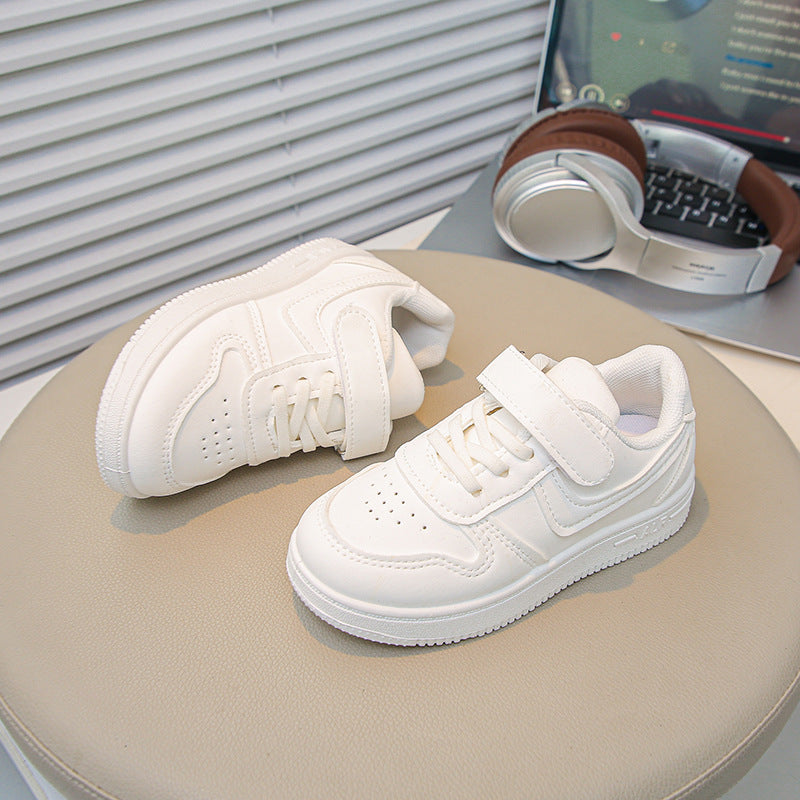 Damen bequeme Sneaker mit praktischem Klettverschluss und atmungsaktivem Obermaterial EB