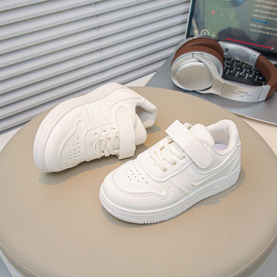 Damen bequeme Sneaker mit praktischem Klettverschluss und atmungsaktivem Obermaterial EB